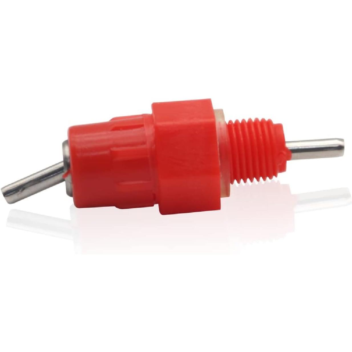 35PCS Automatic Chicken Water Nipple Drinker Feeders Screw Style Water Drinking for Poultry Hen Duck