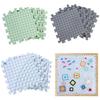 9Pcs Knitting Blocking Mat 12x12Inch Knit Blocking Foam Board For Granny Square Making Crochet Yarns Crafting Project