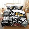 Fashion New Arctic Monkeys Bedding Set Single Twin Full Queen King Size Bed Set Kids Bedroom Duvetcover Sets Bed Sheet Set