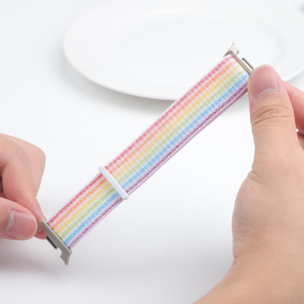 Official Nylon Loop for Samsung Watch 8/8 classic band 40mm 44mm 46mm Accessories elastic brecelet correa Galaxy watch 8 strap