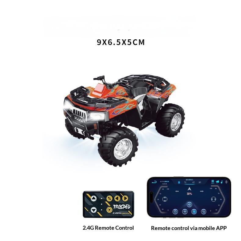New Product 1/64 Mini Beach Off Road Vehicle Style 2.4g Suspension Four Wheel Toy Vehicle Off Road Remote Control Vehicle