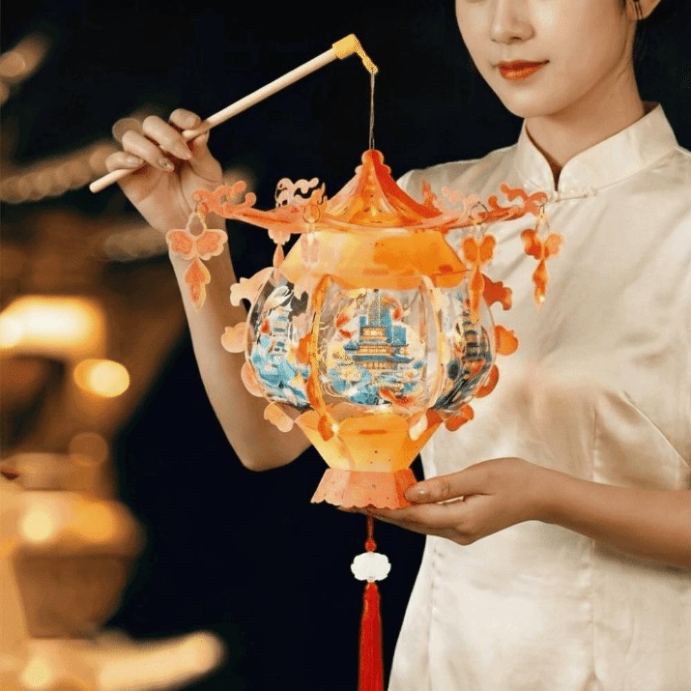 Cartoon Mid-Autumn Festival Luminous Lantern Children Handheld Lantern Lantern Festival
