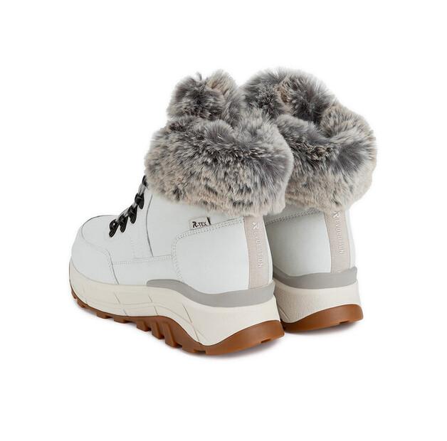 White Rieker Revolution Lifestyle Ankle Boots W0063-80