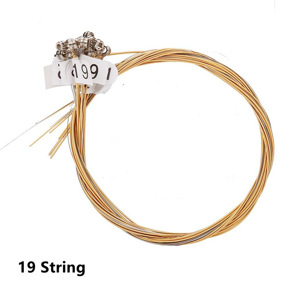 

Лира Арфа Лира струны блестящий цвет 15-24 струна латунь 19 Brass Strings