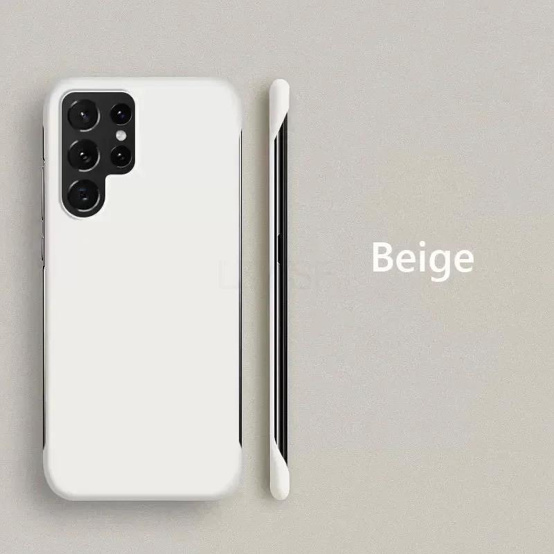 

Безрамный тонкий матовый жесткий чехол из ПК для Samsung Galaxy S25 S23 S24 FE Ultra S21 FE S22 Plus 5G противоударный чехол-накладка For Galaxy S25Ultra