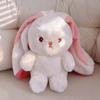 18cm NEW HOT Cute Strawberry Carrot Rabbit Plush Toy Stuffed Ingenious Into Fruit Transform Baby Cuddly Bunny Doll Birthday Gift