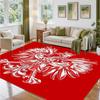 Poland Design Crystal Velvet Rug Soft Decorative Mat for Bedroom Entrance