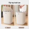 Press-Type Large Capacity Trash Can for Home - Bedroom, Living Room, Kitchen, Bathroom