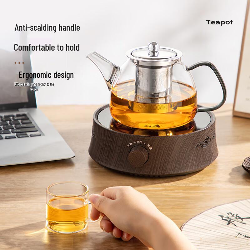 NiYe Heat-Resistant Glass Teapot
