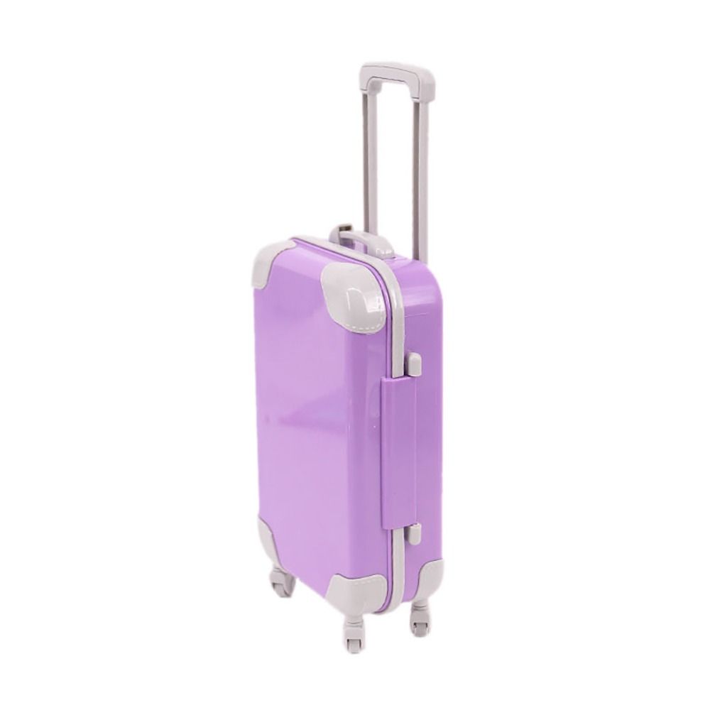 Creative Scene Model For 18Inch Miniature Luggage Doll Trolley Trunk Playing House Dolls Accesories