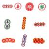 10 Pcs Chinese Styles Series Embroidered Patches Repair Patches Iron On Patches Sewing Patches for Clothes Shoes Bag