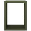 VidaXL Firewood Rack Green 60x40x80 Cm Steel, Log Store, Fireplace Log Holder, Log Stand, 850999