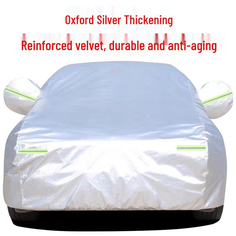 Thickened Car Cover: Sun, Rain, Freeze, and Snow Protection YiDong DT