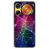 For ZTE Nubia Music 2 Case 2025 Soft Black Silicone Bumper Butterfly Painted Phone Cover for Nubia Music2 Cases Fundas Capa