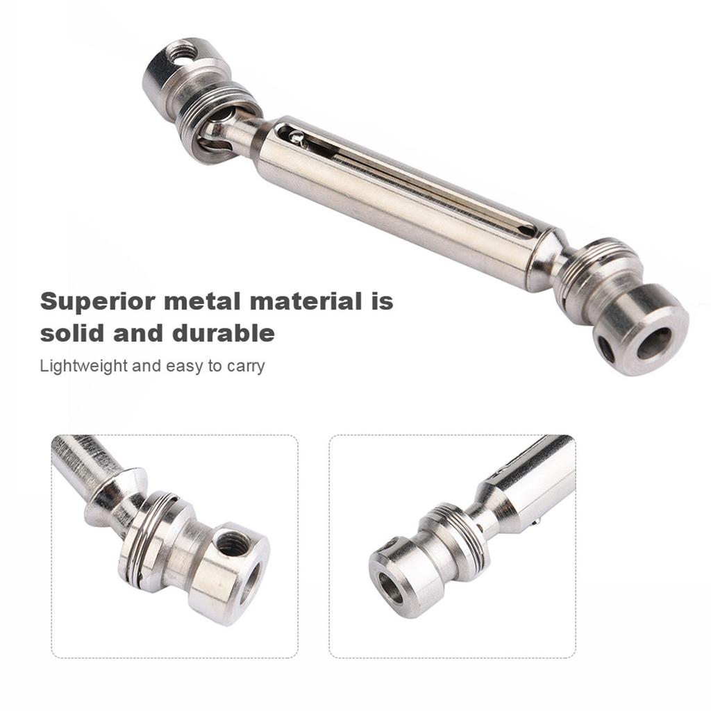 T Power Metal Rear Middle Drive Shaft for FY0102030405  Wltoys 1242812423 RC Car