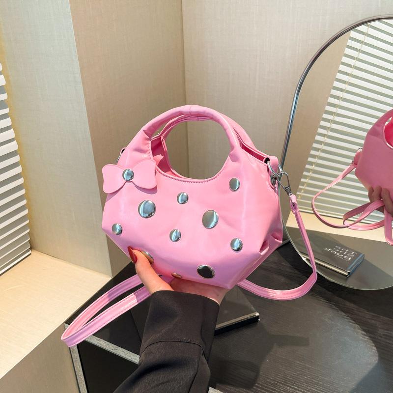 Ein-Schulter-Achseltasche Damen neu hochwertiger Sinn Nische vielseitig große Kapazität Handtasche Umhängetasche Bucket Bag