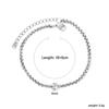 Mixed color love zircon bracelet wind design cherry shell bracelet 18k gold stainless steel bracelet