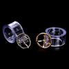 New Fashion Style Women Waist Belt Resin Transparent Long Belt Dress Band Belt Heart Pin Buckle Strap For Young Ladies Gril