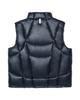 Nomanual Parabola Duck Down Vest - Glossy Black