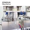 ZONESUN ZS-KL01 Automatic 2 Heads Granule Filling Machine Quantitative Filler for Bottles Jars