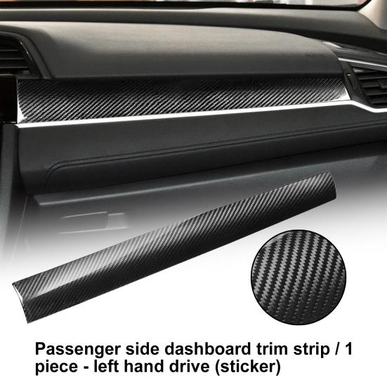 

Наклейка на салон автомобиля, простая установка, черная, прочная, липкая