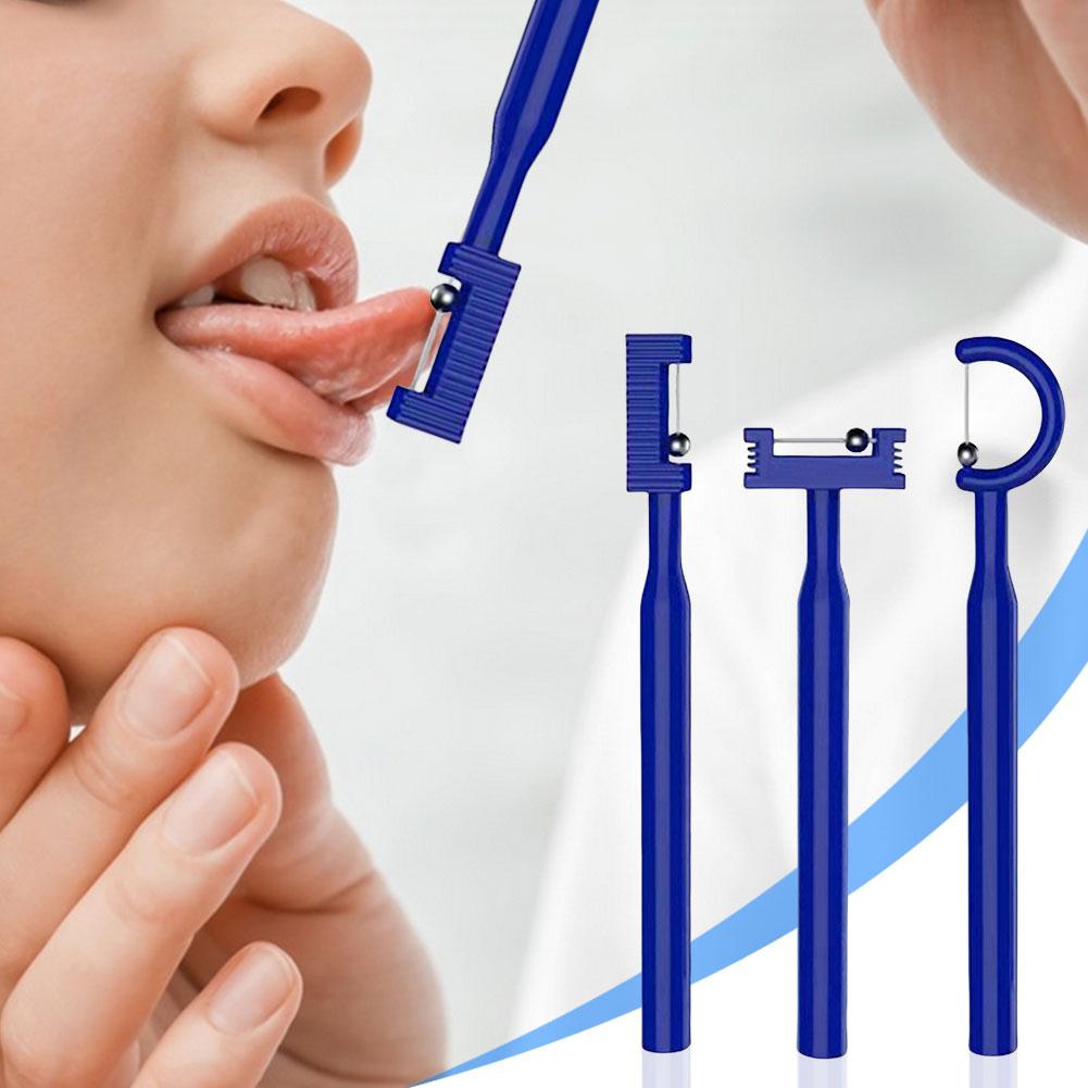 3Pcs Kids Tongue Tip Exercise Tool Oral Care Muscle Strenght Touge Training Tool Oral Muscle Exerciser For Kids Speech Therapy