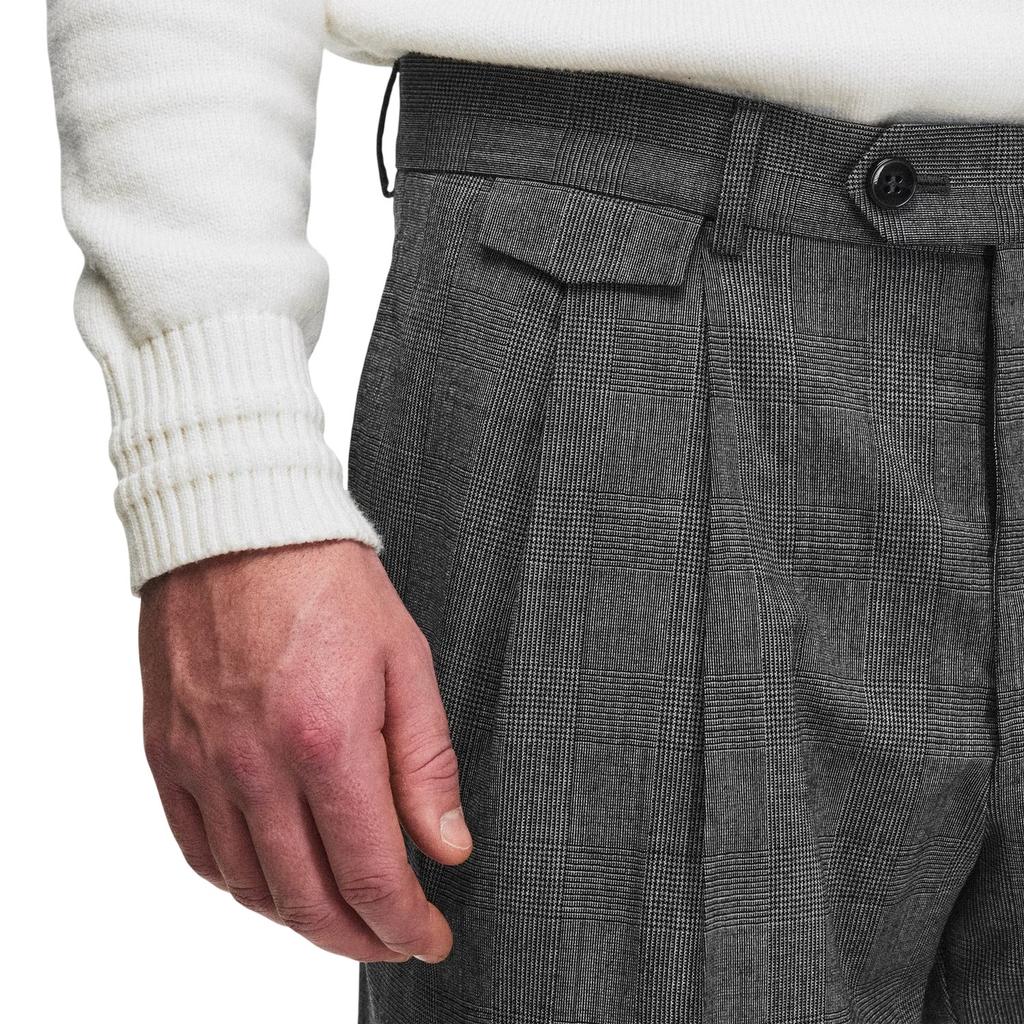 Boss Mens Pleated Trousers