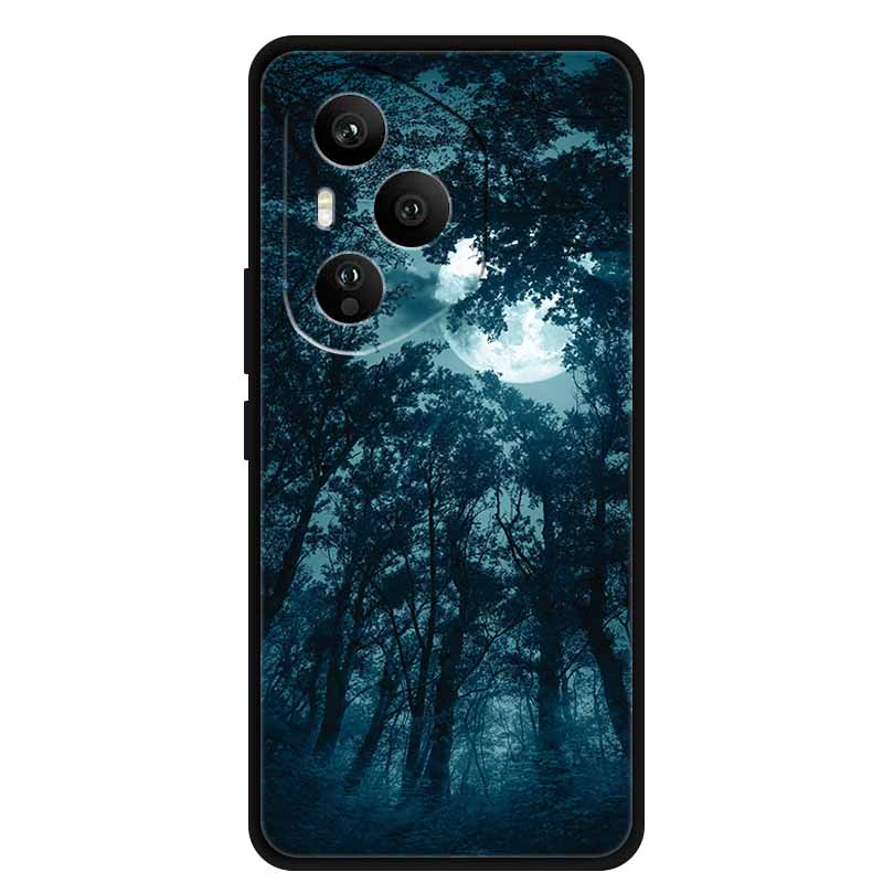 For Honor 400 Pro 5G Case Original Soft Silicone TPU Phone Cases Cover Honor400 Pro DNP-NX9 6.7" Fashion Protector Planet Capa