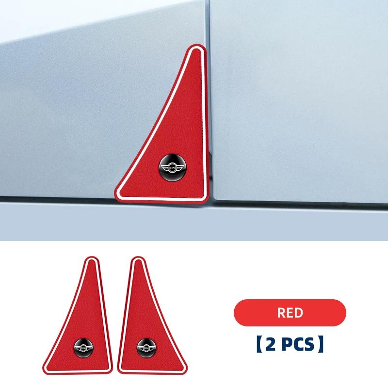 2PCS Car Door Corner Protective Covers Anti-Collision Stickers for BMW MINI WORKS One Cooper JCW R60 R59 R58 R57 R56 R55