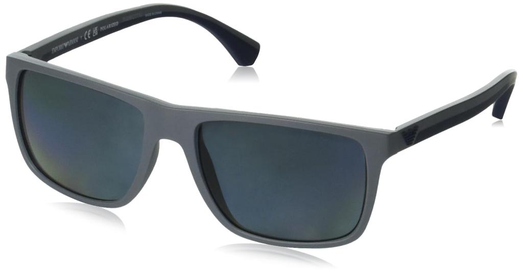 Emporio Armani Sunglasses EA4033 Matte Grey 56 Men's