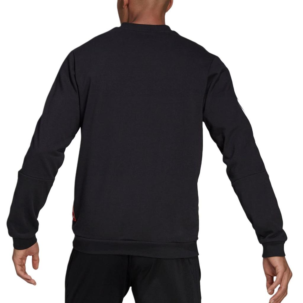 Adidas CNY Collection Sweatshirts Men's Black Crew Neck Moderate Regular GL0046