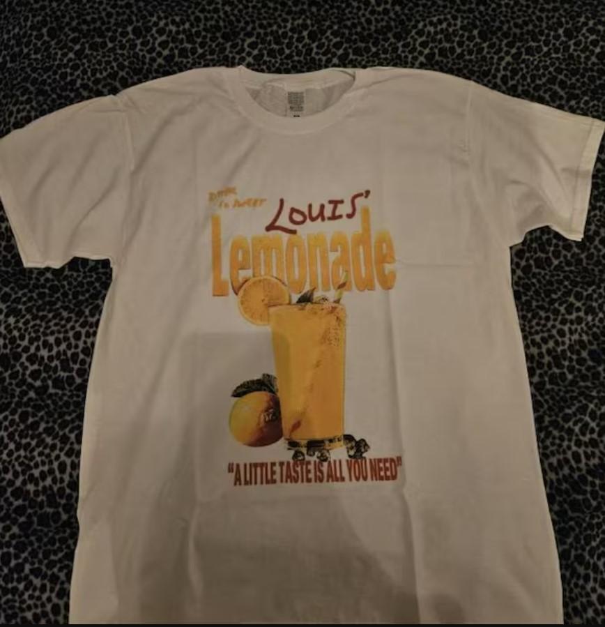 Louis Lemonade TshirtAPRESLouis Merch A little taste is all you need Bitt S