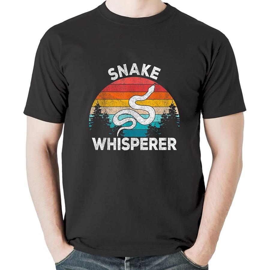 Шептун змей Любитель змей Смешная цитата про змей Ретро Футболка Свитшот Худи Топ для Мужчин Женщин Детей Черный XXXXXL разноцветный