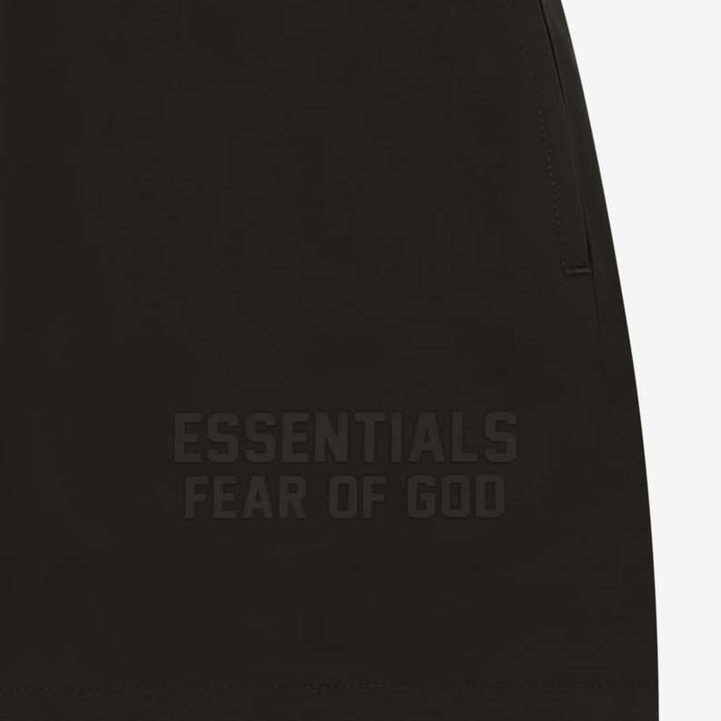 (WMNS) Fear of God Essentials SS23 Running Nylon Short 'Off Black' Women's FOG-SS23-265