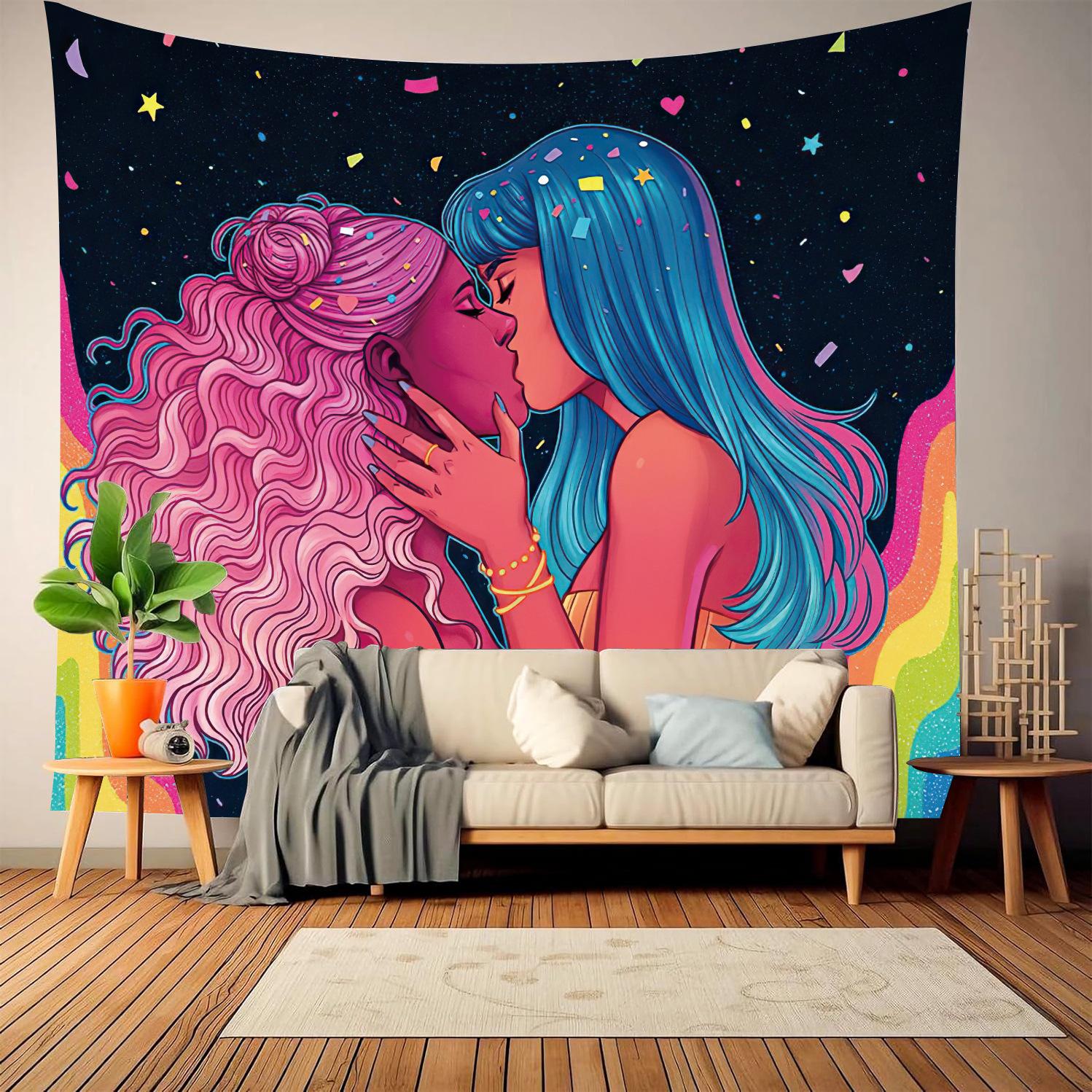 Комната трансформирует фоновую ткань для украшения фоновой картины для подвешивания ткани — фото 3