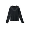 Nike Felpa a maniche lunghe girocollo ACG Dri-Fit Adv comoda ad asciugatura rapida Felpa da uomo Nero Grigio freddo FV8907-010