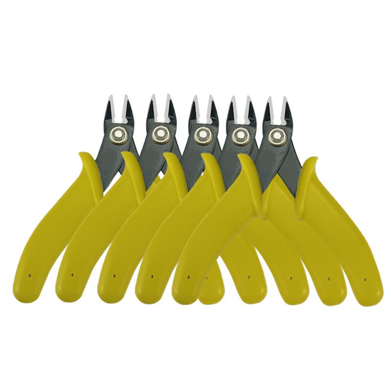 3.5-inch Mini Diagonal Pliers Electronic Pliers Pointed Nose Pliers Insulated Rubber Handle DIY Tool