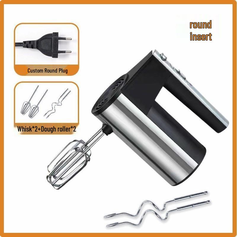 Stainless Steel Electric Handheld Egg Beater & Mixer 0