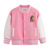 Herbst & Winter Jungen Baseballjacke mit Fleecefutter - Warm, Trendy, Verdickte Oberbekleidung für Kindergarten und Coole Schuluniformen