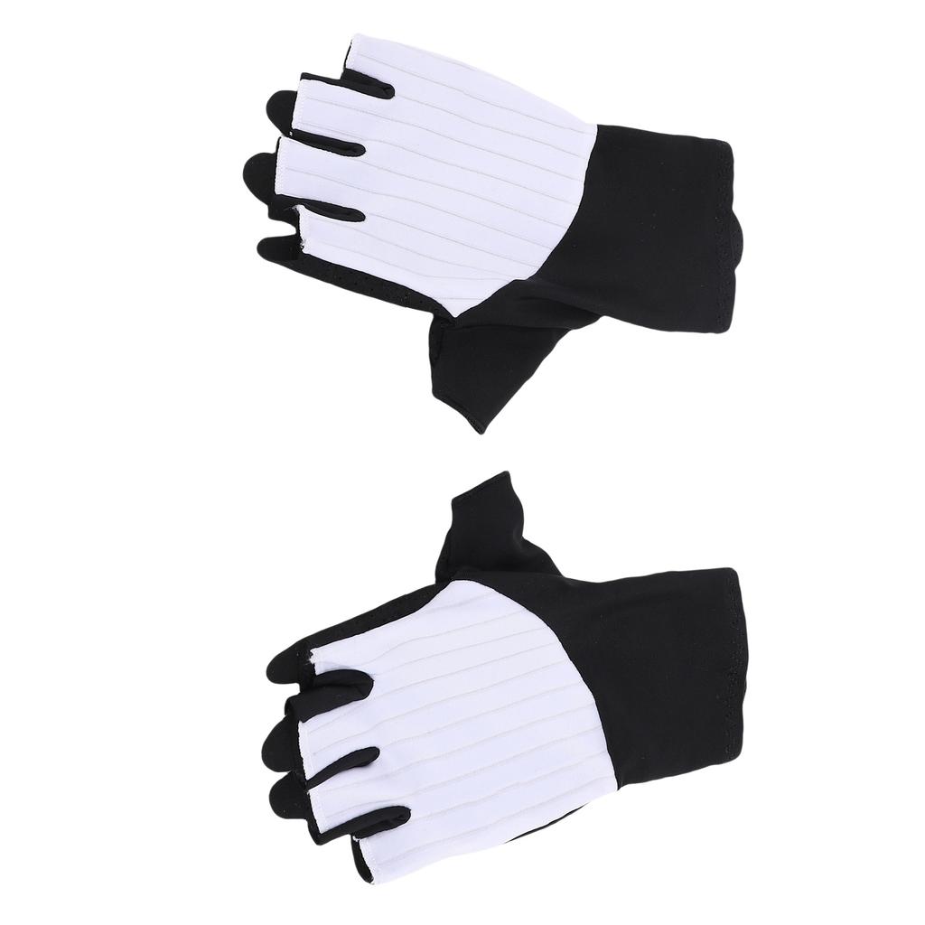 Half Finger Cycling Gloves with Shock Absorbing Pad Silicone Antislip Strip Breathable Bike Gloves f