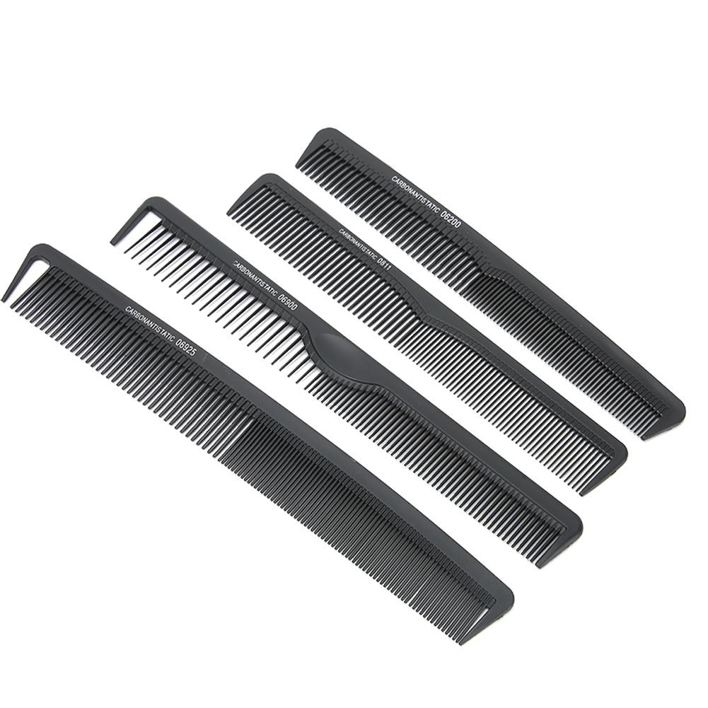 12PCS New Fashion Black Combs Hairdressing Styling Hair Cutting Barber Stylist Tools Set