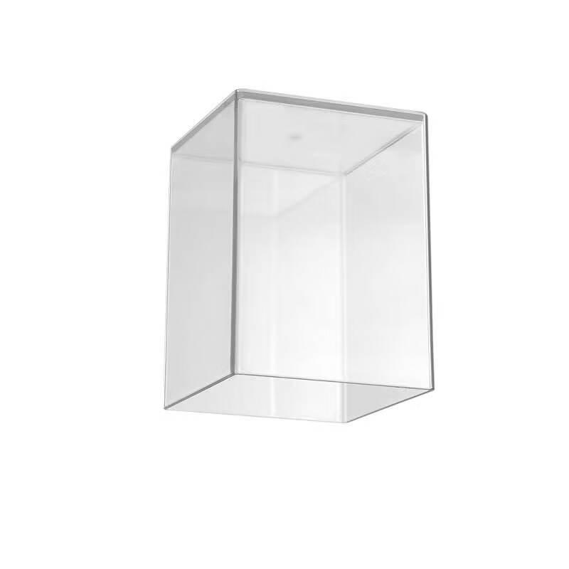 Deli PK906 Transparent Square Pen Holder