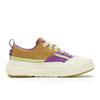 FILA Fosso Retro Series Multi-Color Patchwork Design Lace-Up Durable Low-Top Canvas Shoes Women sneaker Purple Yellow F12W432308FSG