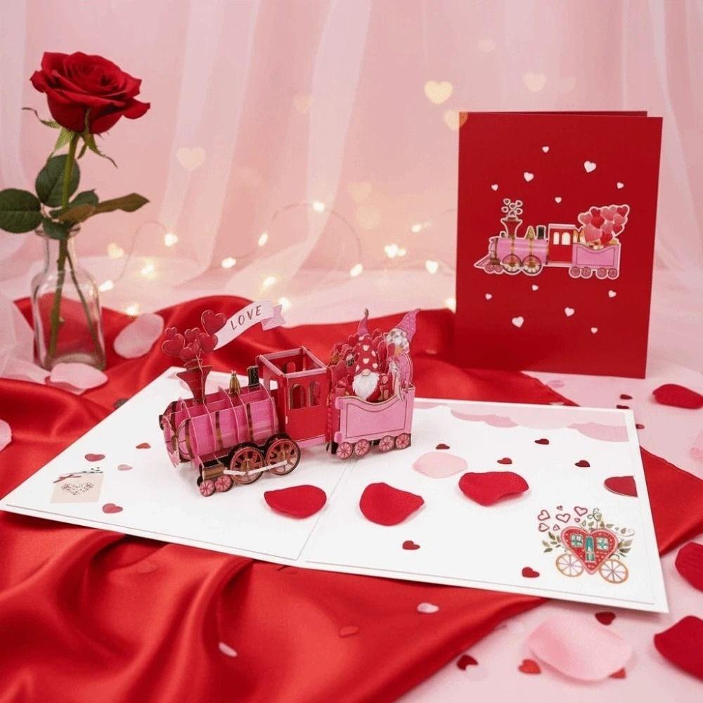 Party Invitation Valentine's Day Greetings Card Paper Confession of Love Artifact  Wedding