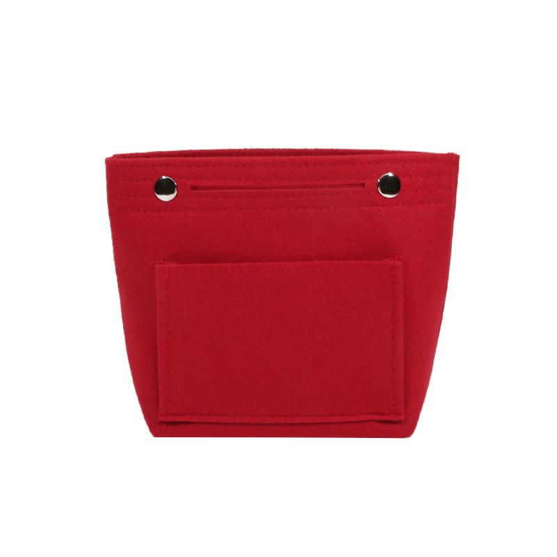 Nagelneue Hochwertige Materialien Aufbewahrungstasche Kosmetik 16*17*8,5 Cm Kosmetik Filzstoff Leichte Textur Für Haushalt