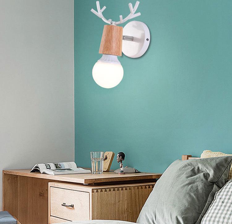 Modern Nordic Wall Lamp: Stylish Lighting for Bedroom, Living Room, Bar, or Staircase