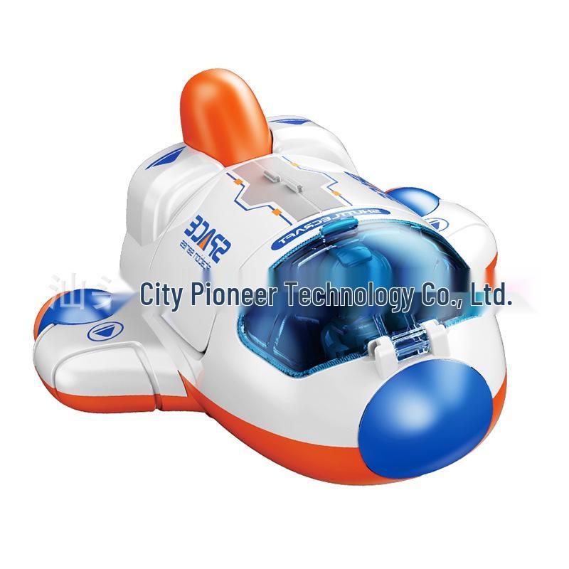 Kids' Inertial Transforming Astronaut Car - Rocket Spaceship Trendy Toy