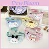 Kuromi Cartoon Kids Waist Bag With Polyester Material For Daily Use