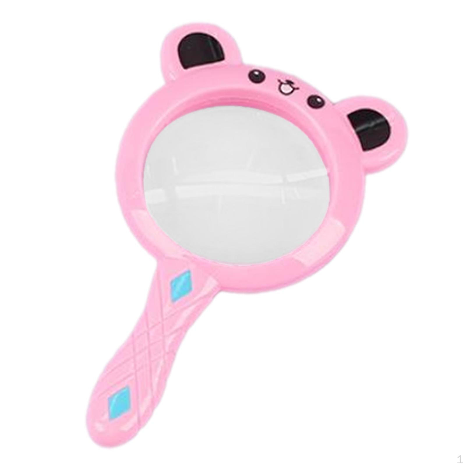 

Cartoon Magnifying Glass Reading Magnifier Teaching Resources for Newspapers рожевий