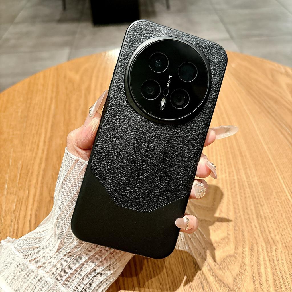Applicable to Honor Magic8pro mobile phone case, which becomes an extraordinary master in seconds, Huawei Nova15 lychee leather pattern all-inclusive